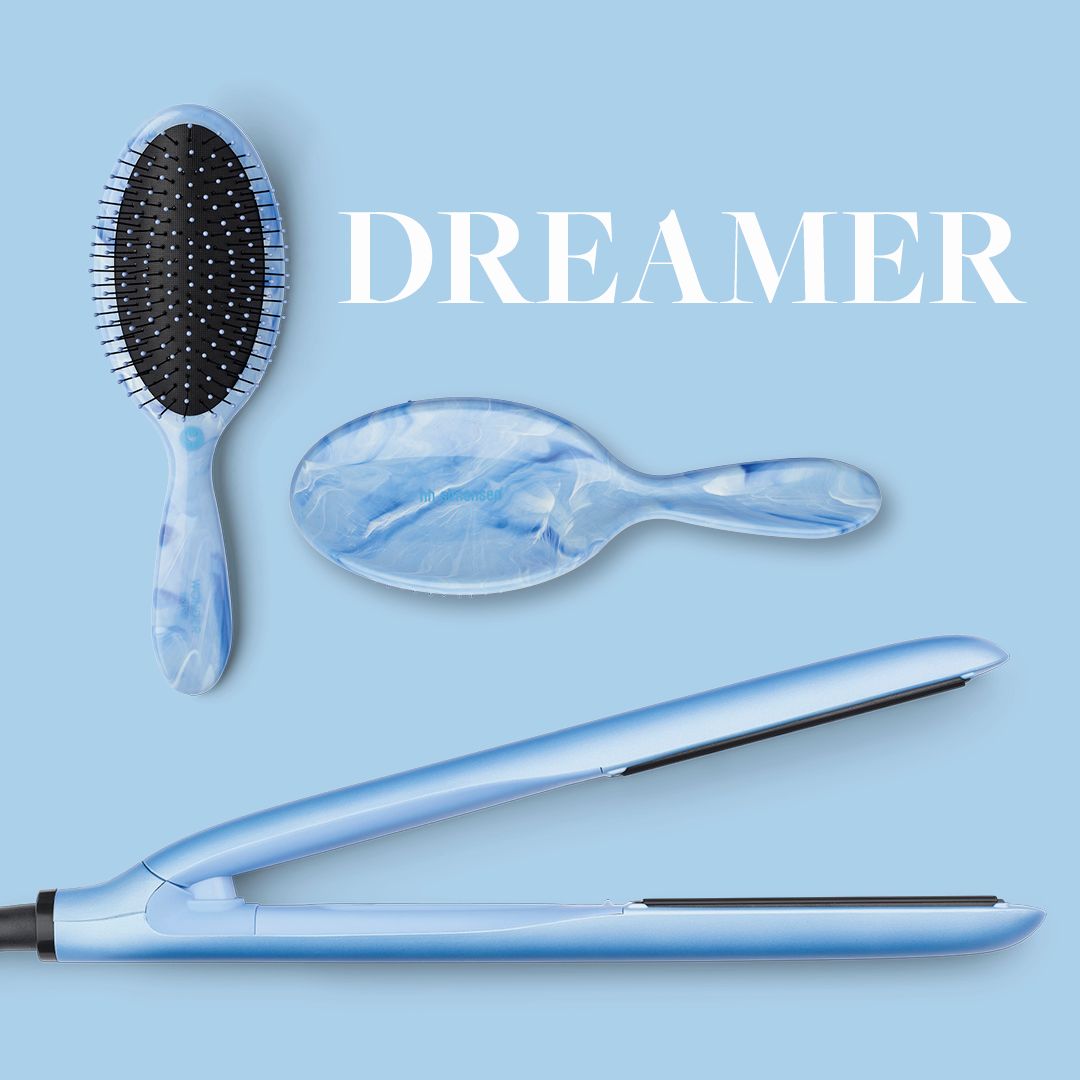 HH Simonsen True Divinity Mk2 Limited Edition plaukų tiesinimo žnyplės + plaukų šepetys Dreamer