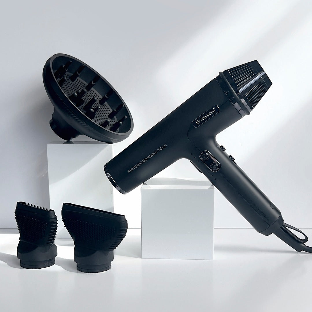 HH Simonsen Nano Ion Dryer plaukų džiovintuvas + plaukų šepetys Air Brush rinkinys