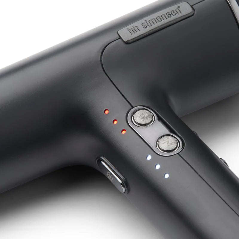 HH Simonsen Nano Ion Dryer plaukų džiovintuvas + plaukų šepetys Air Brush rinkinys