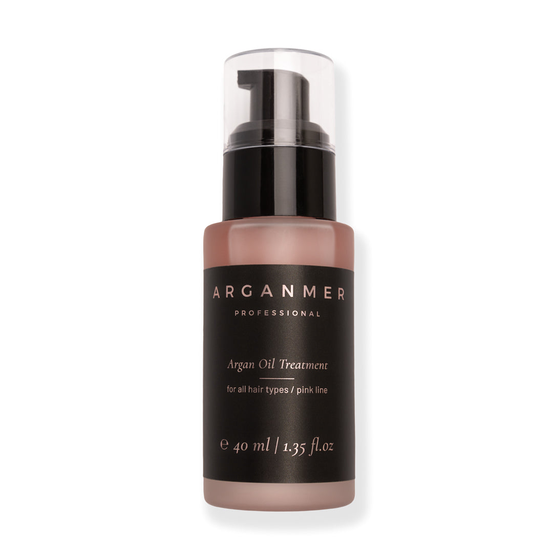 Arganmer Argan Oil Treatment aliejus plaukams PINK LINE, 40ml
