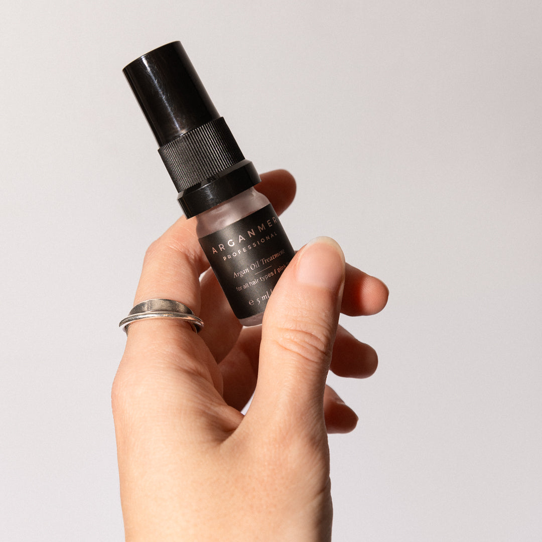 Arganmer Argan Oil Treatment aliejus plaukams PINK LINE, 5ml