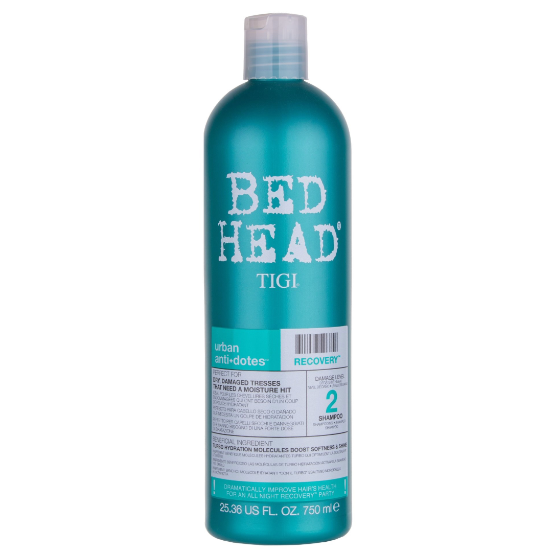 TIGI Bed Head Recovery Moisturizing drėkinantis šampūnas sausiems plaukams, 750ml