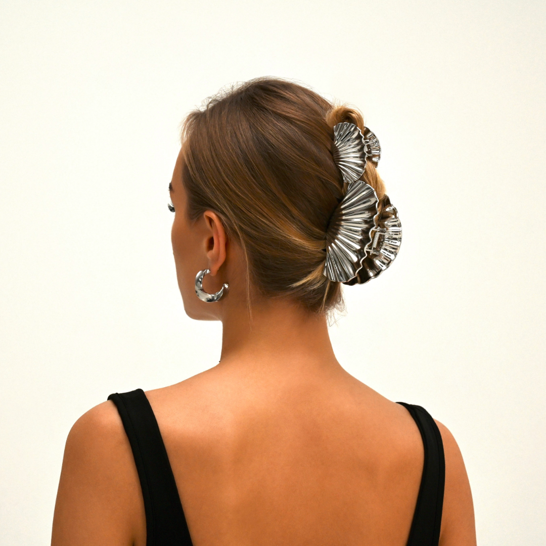 LAETI Manon Small plaukų segtukas, Silver