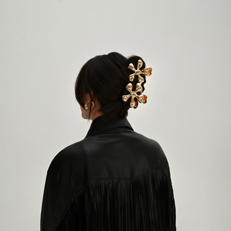 LAETI Noemie Big plaukų segtukas, Gold