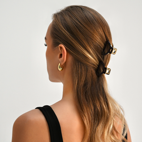 LAETI Louise plaukų segtukas, Chocolate (2vnt)