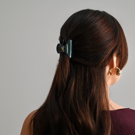 LAETI Alice plaukų segtukas, Dark Green (2vnt)