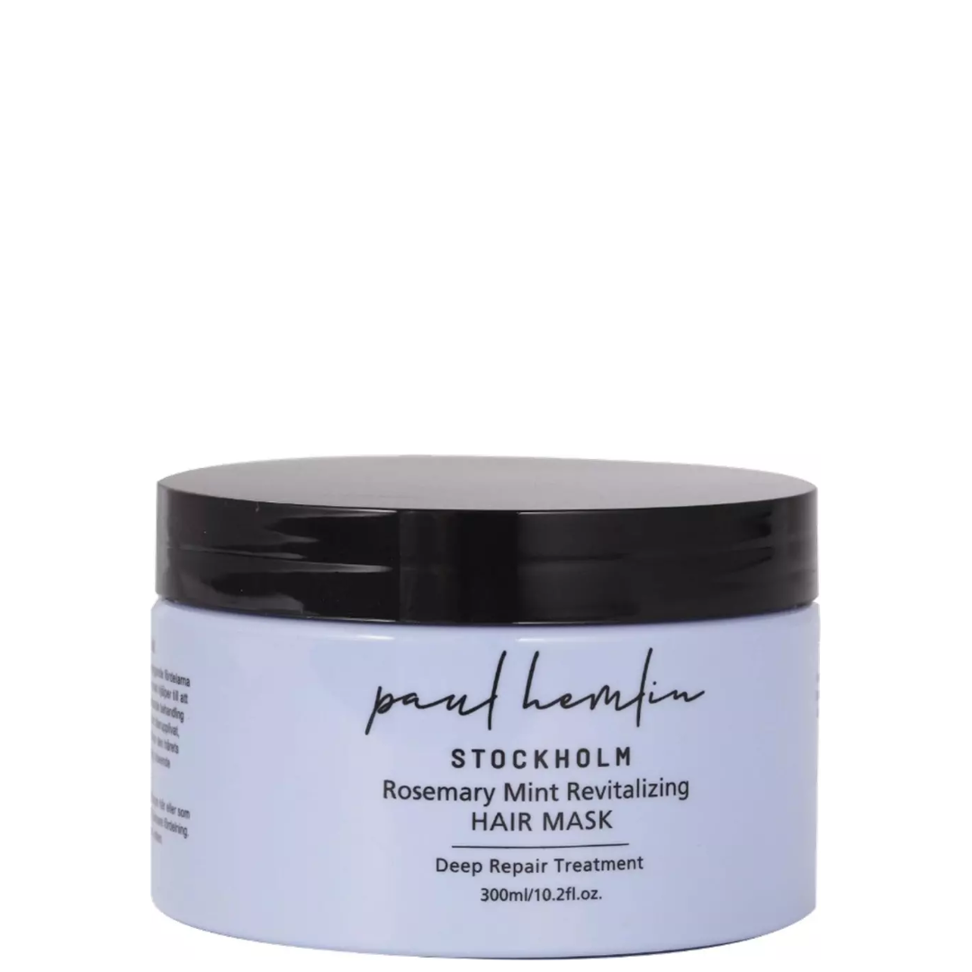 Paul Hemlin Stockholm Rosemary Mint Revitalizing gaivinanti plaukų kaukė, 300ml