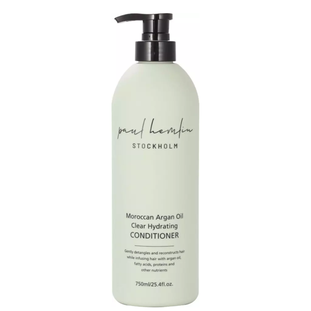 Paul Hemlin Stockholm Moroccan Argan Oil Clear Hydrating drėkinantis kondicionierius, 750ml