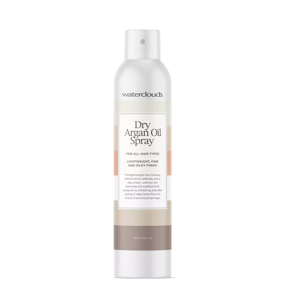 Waterclouds Dry Argan Oil sausas arganų aliejaus purškiklis, 200ml