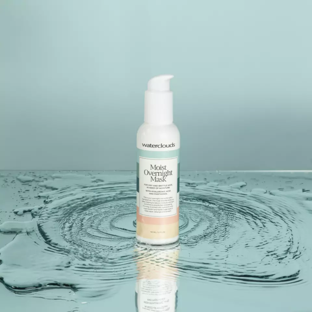Waterclouds Moist Overnight naktinė drėkinamoji plaukų kaukė, 150ml