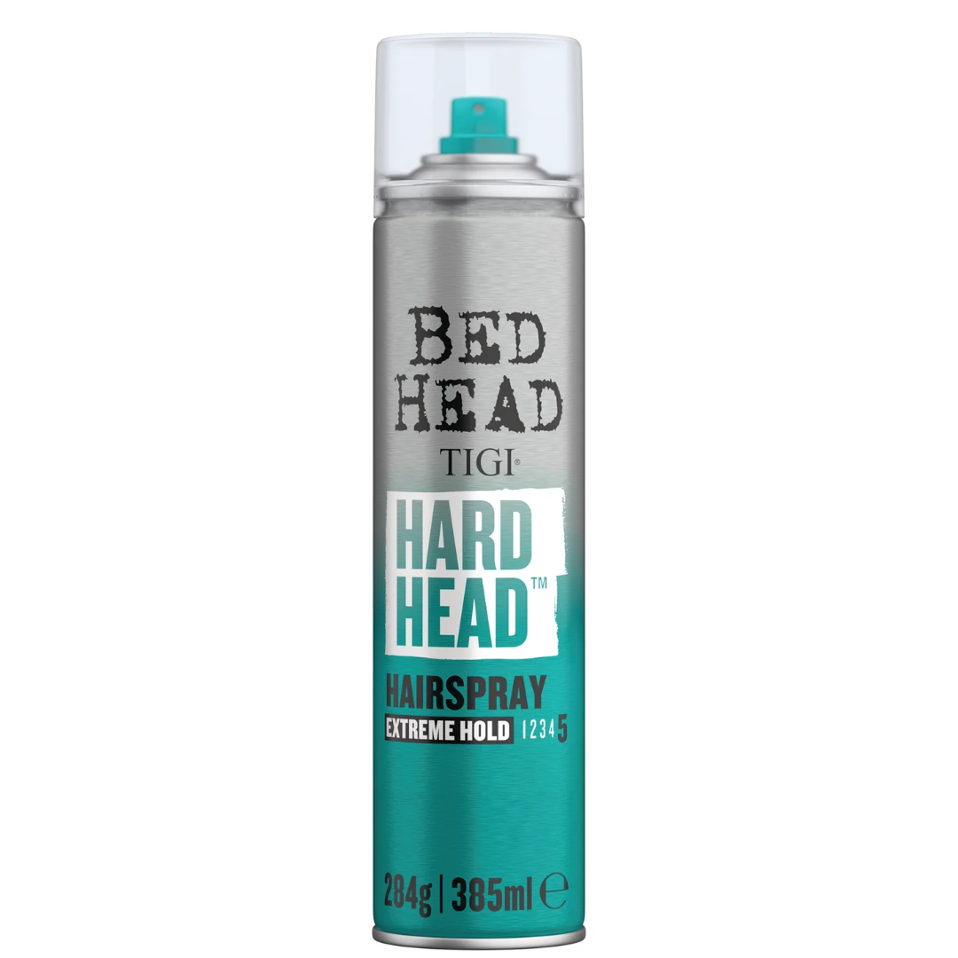 TIGI Bed Head Hard Head itin stiprios fiksacijos plaukų lakas, 385ml