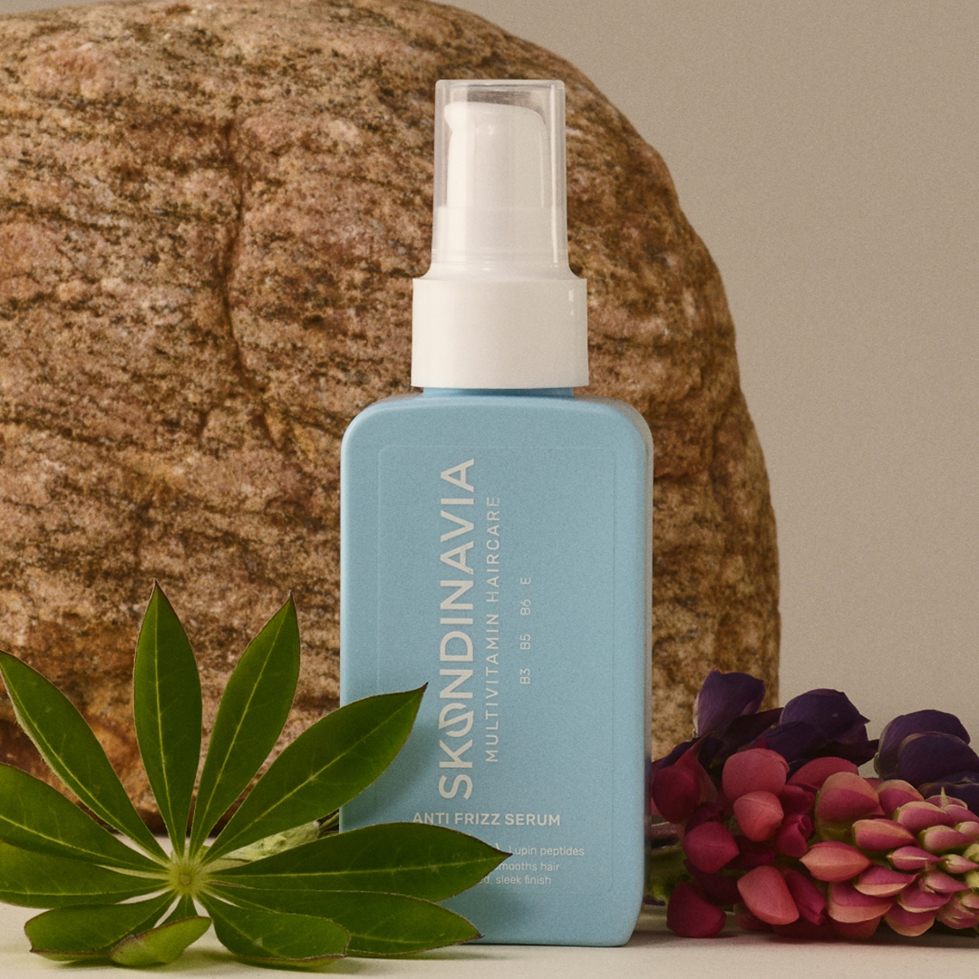 Skondinavia ANTI FRIZZ glotninamasis serumas nepaklusniems plaukams, 100ml