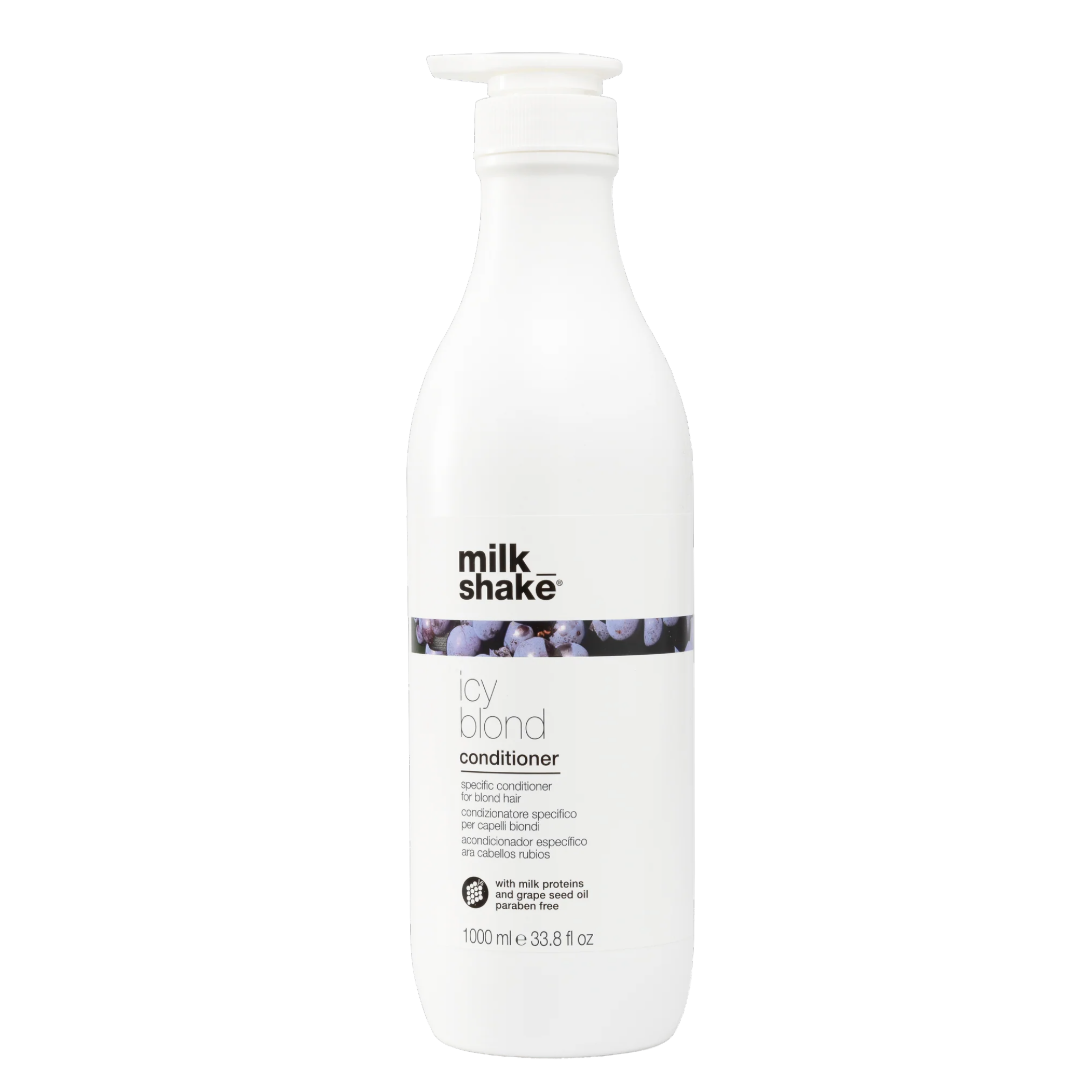 MilkShake Icy Blond tonizuojantis kondicionierius šviesiems plaukams, 1000ml
