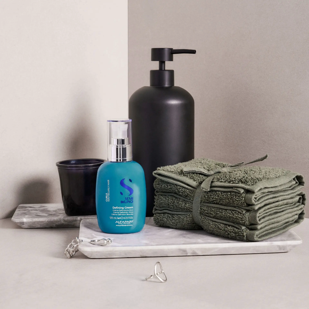 Alfaparf Semi Di Lino Curls Defining garbanas formuojantis kremas su apsauga nuo karščio, 125ml