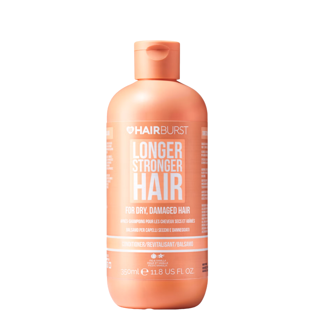 Hairburst Longer Stronger Hair kondicionierius sausiems ir pažeistiems plaukams, 350 ml