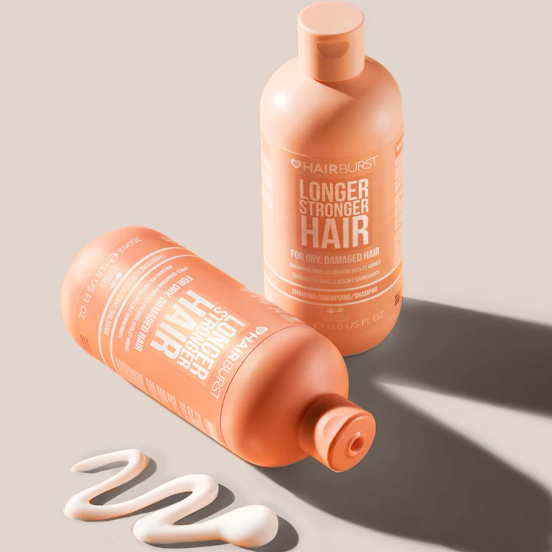 Hairburst Longer Stronger Hair kondicionierius sausiems ir pažeistiems plaukams, 350 ml