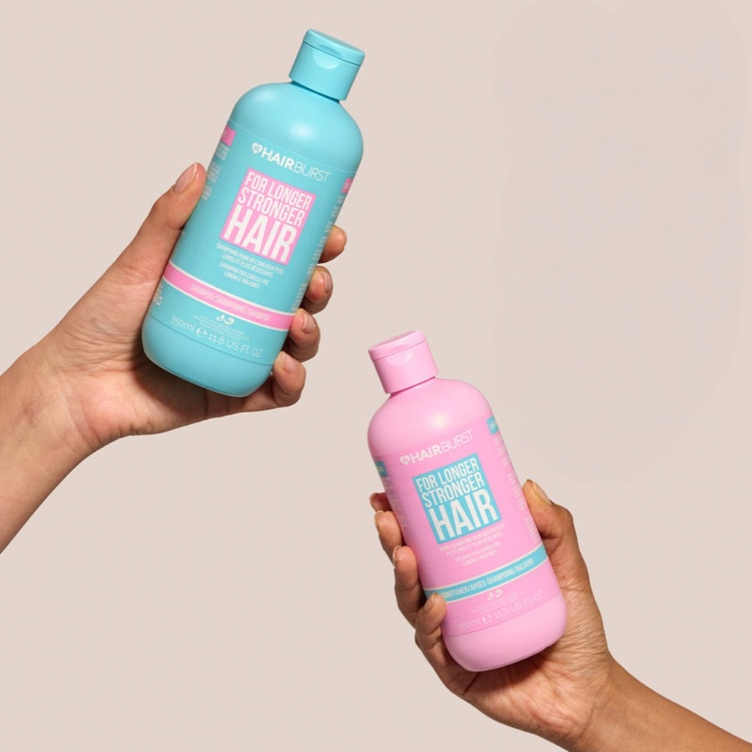 Hairburst Longer Stronger kondicionierius ilgesniems ir stipresniems plaukams, 350 ml