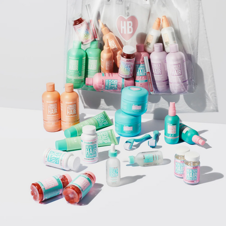 Hairburst Longer Stronger šampūnas riebaluotoms šaknims ir galvos odai, 350 ml