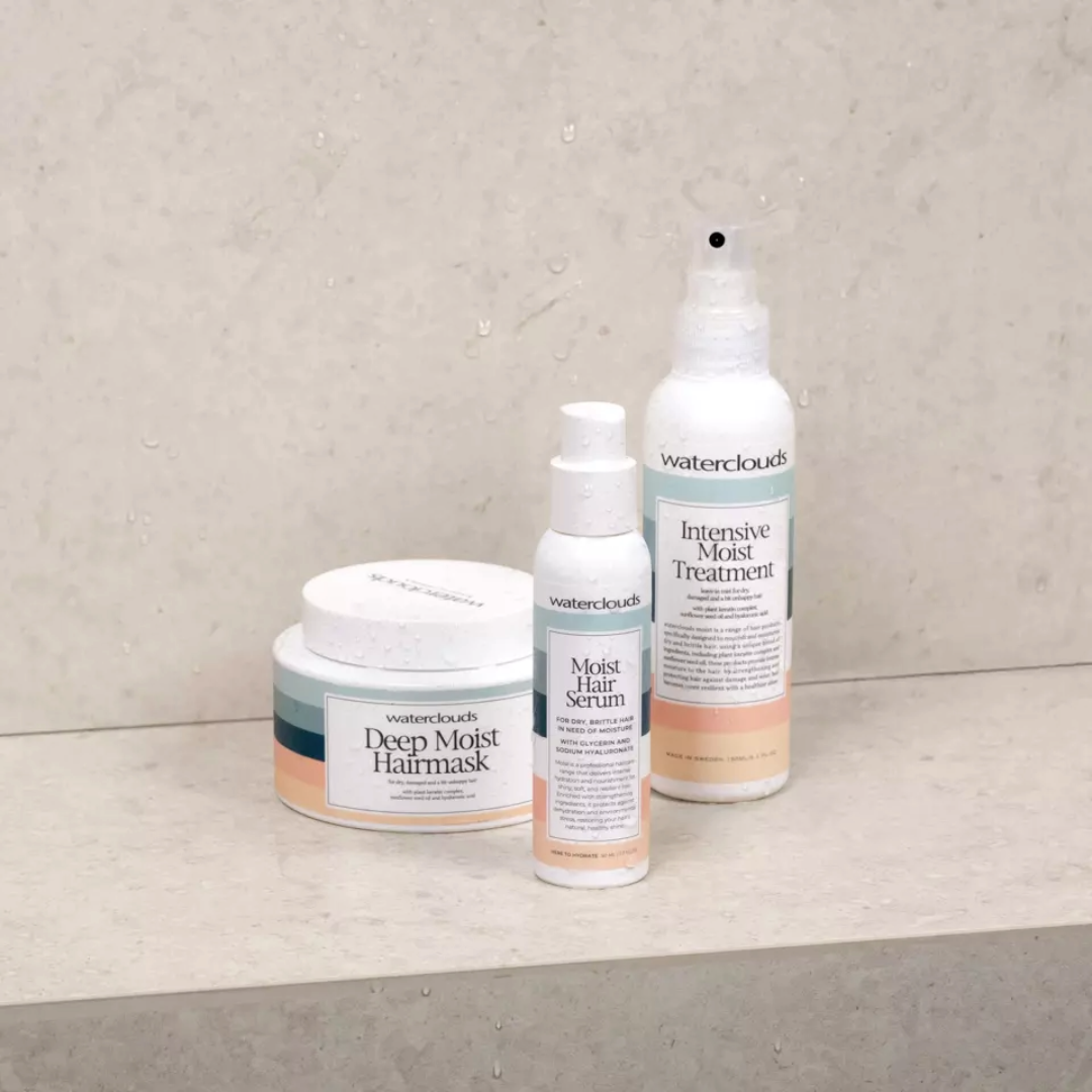 Waterclouds Moist Hair Serum drėkinamasis plaukų serumas, 50 ml