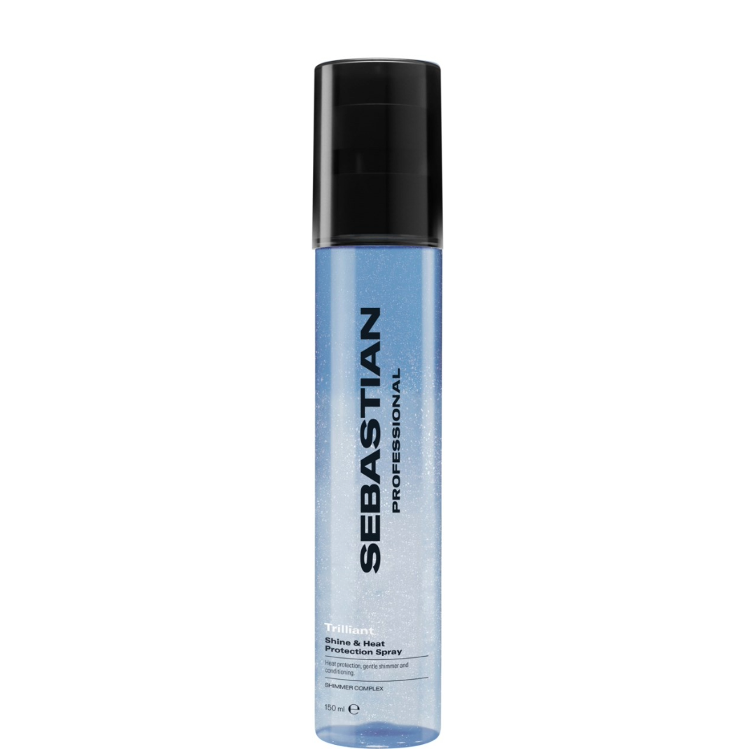 Sebastian Professional Trilliant Shine and Heat žvilgesio suteikiantis purškiklis su karščio apsauga, 150ml