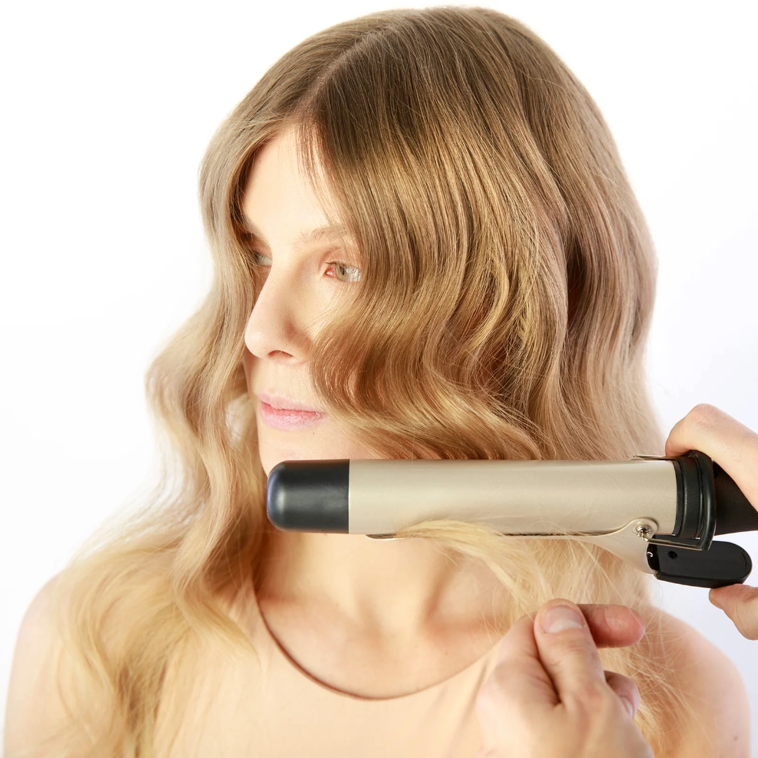 Diva Pro Styling Digital Tongs plaukų garbanojimo žnyplės, 32mm
