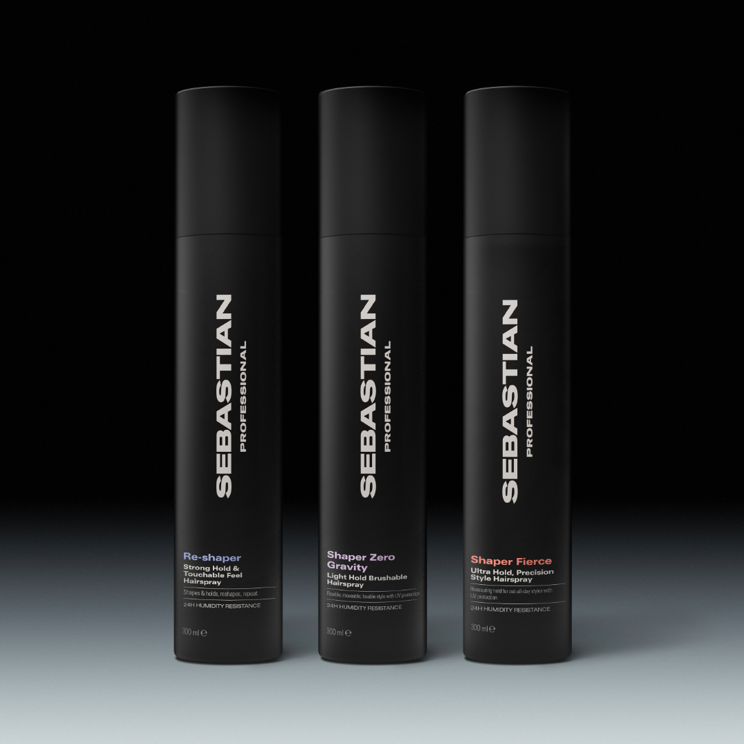 Sebastian Professional Shaper Fierce Max Hold stiprios fiksacijos plaukų lakas, 300ml