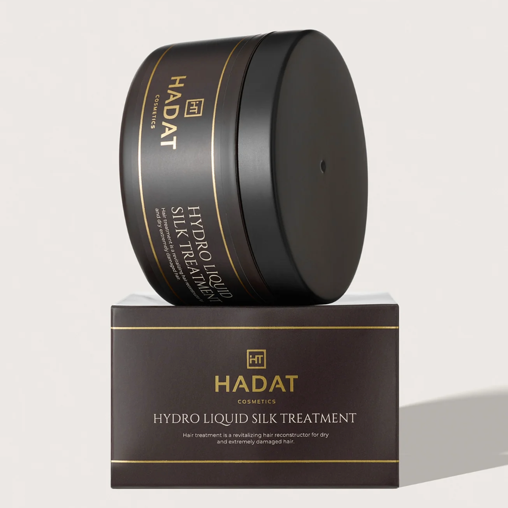 Hadat Cosmetics Hydro Liquid Silk Treatment atkurianti kaukė sausiems ir pažeistiems plaukams, 300ml
