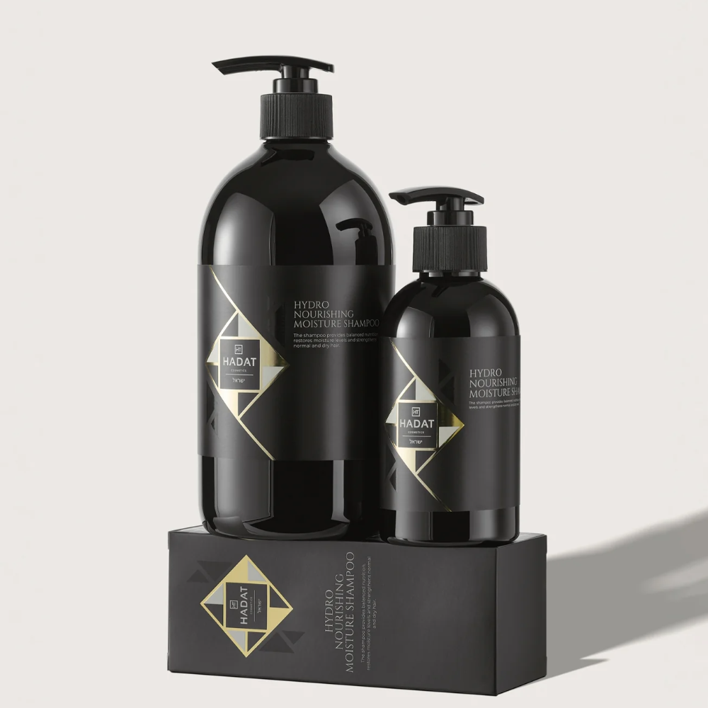 Hadat Cosmetics Hydro Nourishing Moisture maitinamasis, drėkinamasis plaukų šampūnas, 800ml