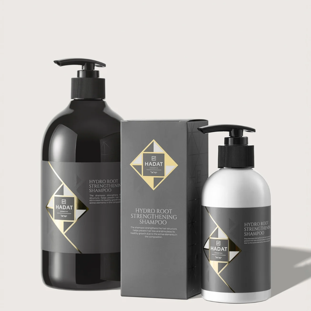 Hadat Cosmetics Hydro Root Strengthening stiprinantis plaukus šampūnas, 800ml