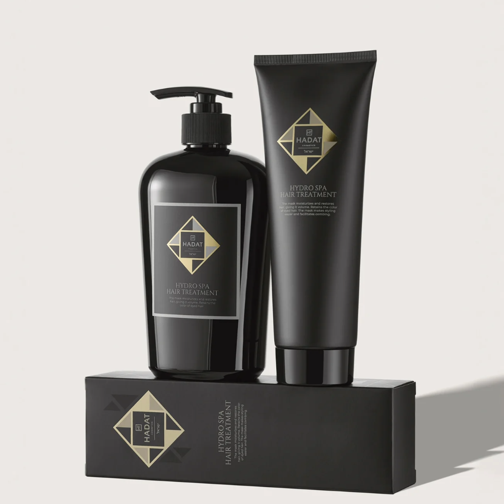 Hadat Cosmetics Hydro Spa Hair Treatment drėkinanti plaukų kaukė, 500ml