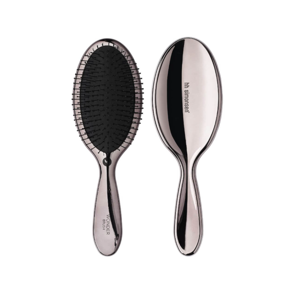 HH Simonsen Wonder Brush - Gun Metal sidabrinis šepetys