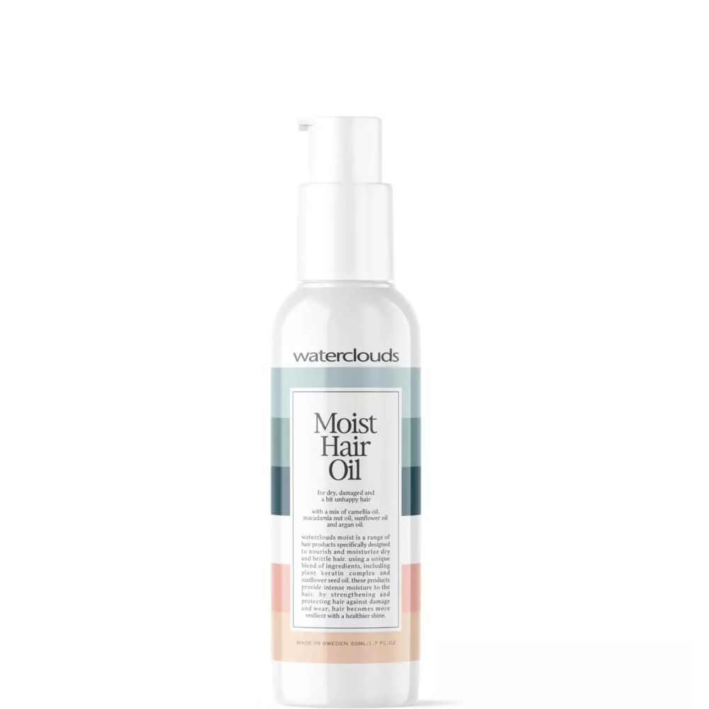 Waterclouds Moist Oil plaukų aliejus, 50 ml