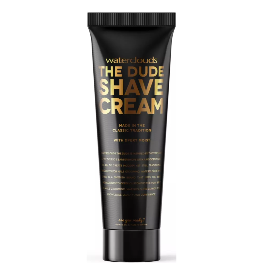 Waterclouds The Dude Shave Cream skutimosi kremas, 100 ml