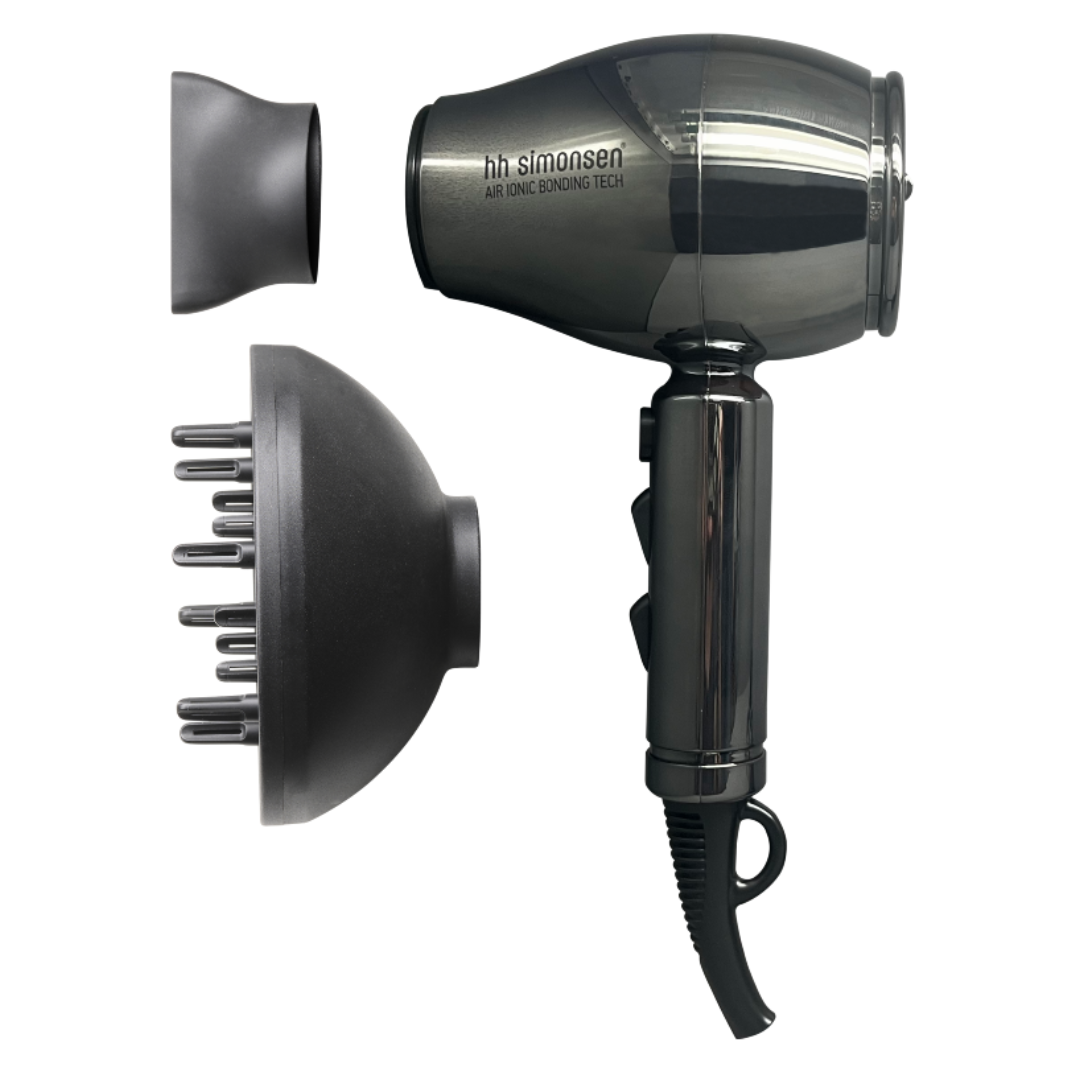 HH Simonsen XS Softstyler džiovintuvas, sidabrinis