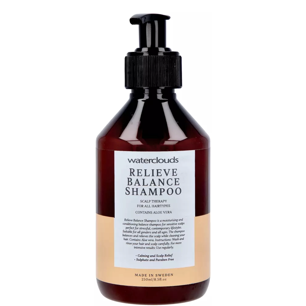 Waterclouds Relieve Balance balansuojamasis šampūnas, 250ml