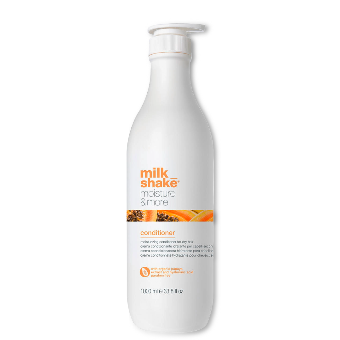 MilkShake Moisture&More drėkinamasis kondicionierius sausiems plaukams, 1000ml