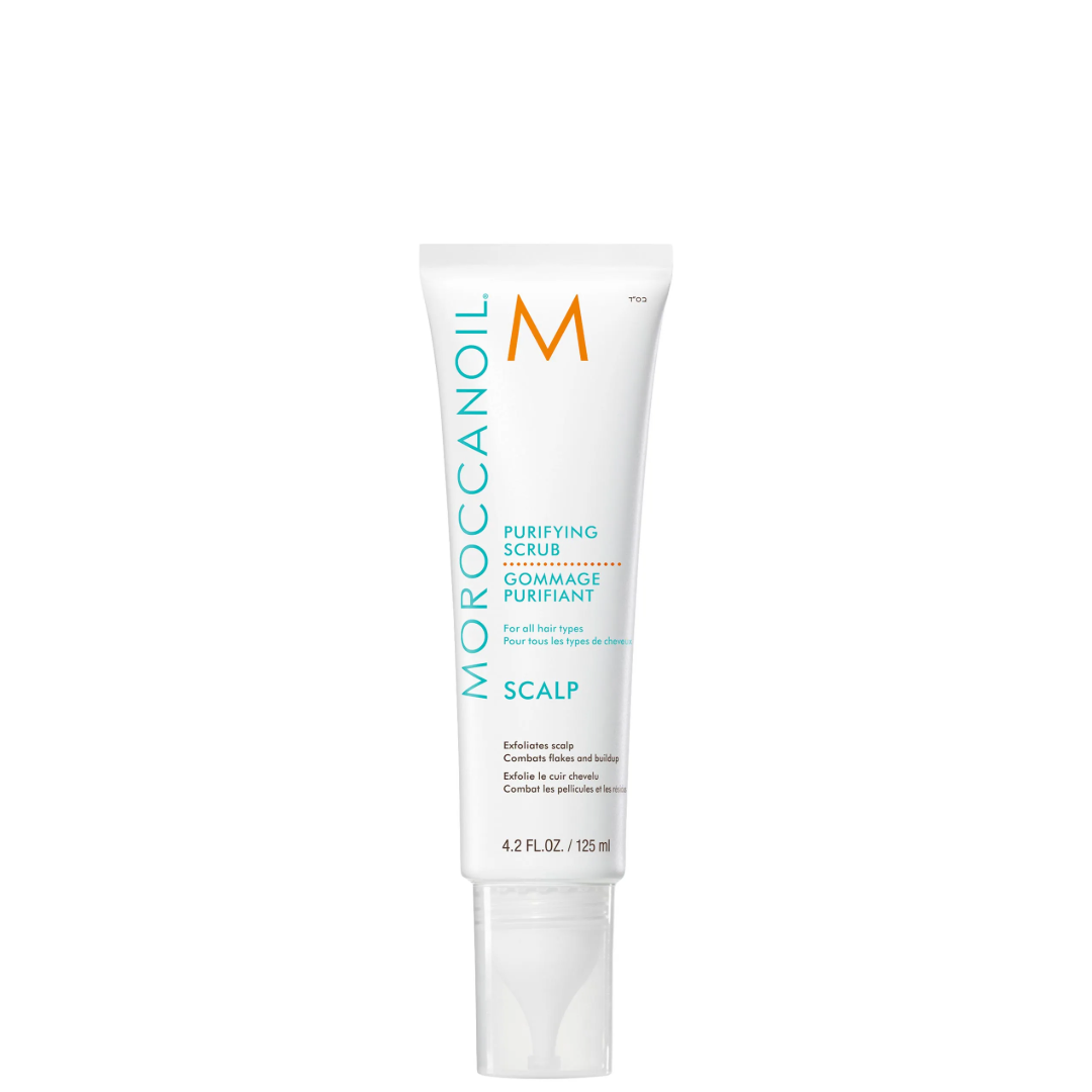 Moroccanoil Purifying Pre-Wash Scalp Scrub valomasis šveitiklis, 125ml