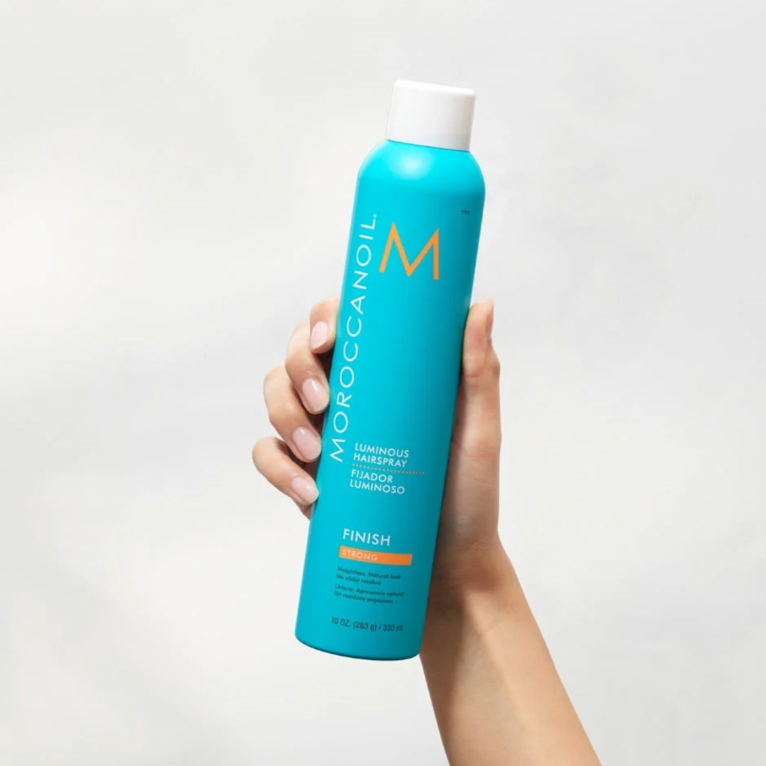 Moroccanoil Luminous Hair Spray STRONG plaukų lakas stiprios fiksacijos, 330ml