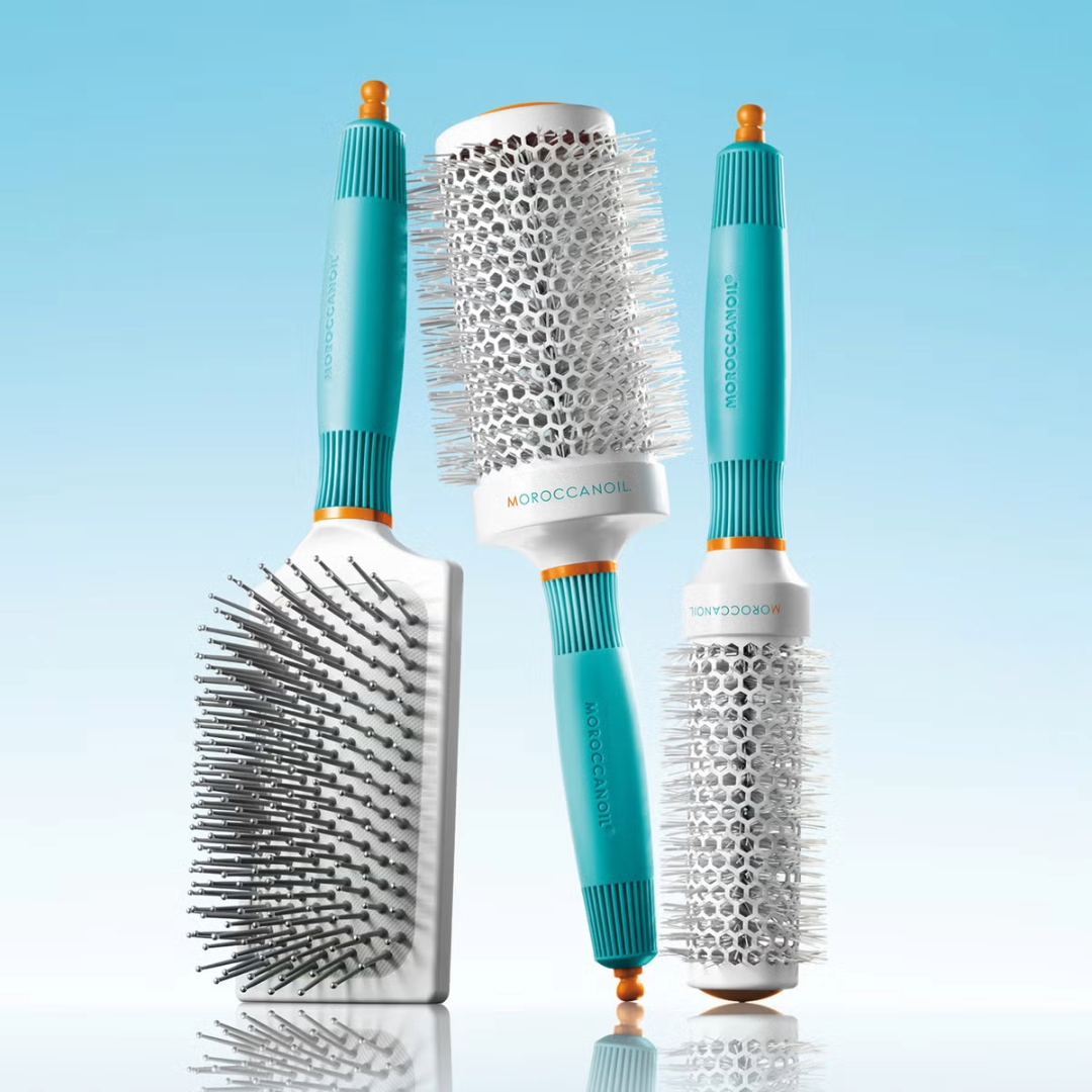 Moroccanoil keramikinis plaukų šepetys – Ceramic + ION Brush CI35