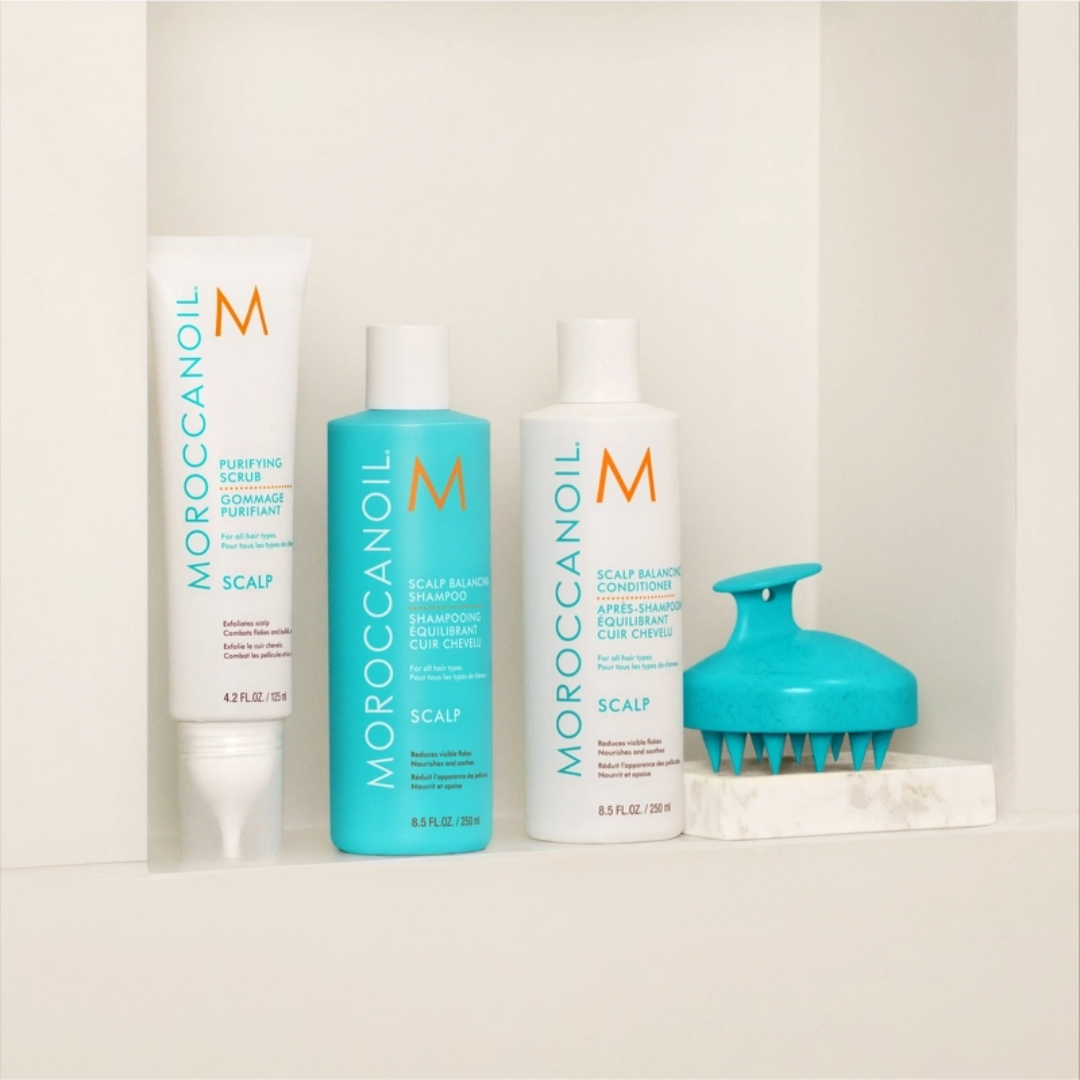 Moroccanoil Scalp Balancing balansuojamasis galvos odos šampūnas, 250ml