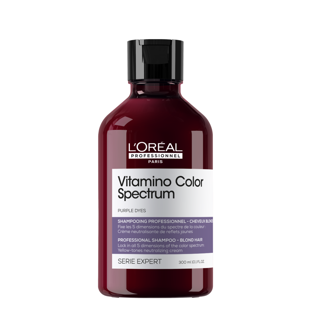 L'Oréal Professionnel Vitamino Color Spectrum geltonus atspalvius neutralizuojantis šampūnas, 300ml