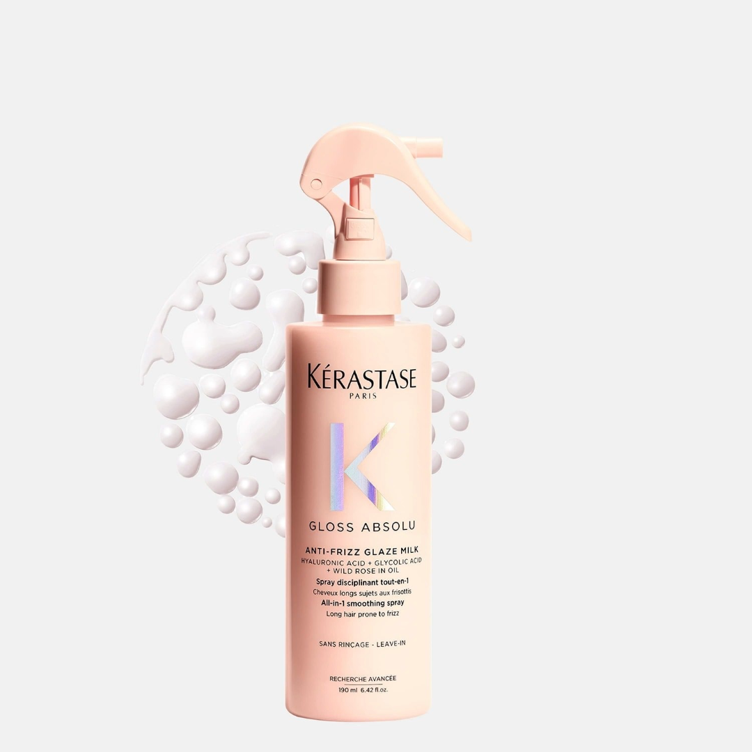 Kérastase Gloss Absolu Anti-Frizz Glaze Milk glotnumo ir spindesio suteikiantis purškiklis, 190ml