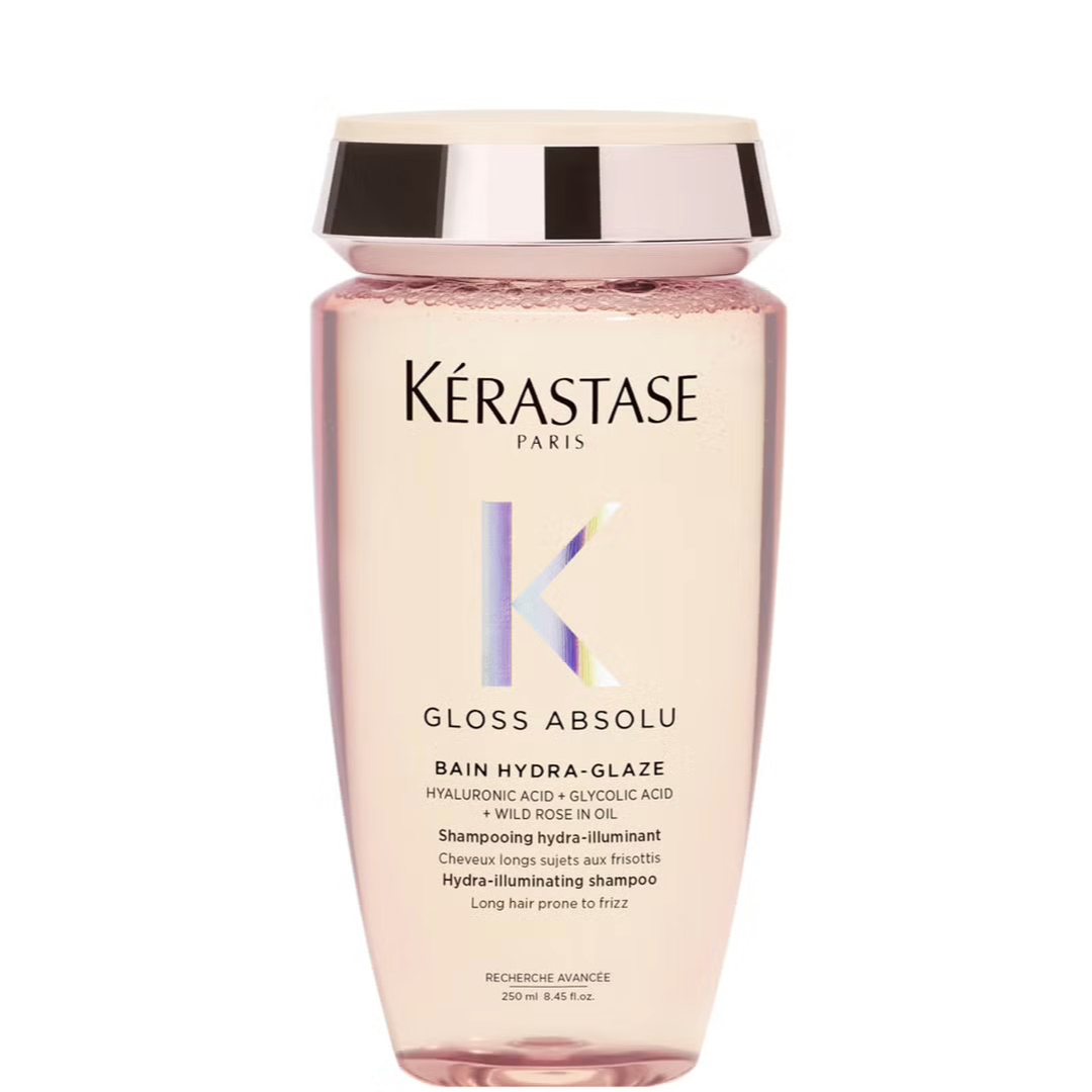 Kérastase Gloss Absolu Bain Hydra-Glaze drėkinamasis ir žvilgesio suteikiantis šampūnas, 250ml