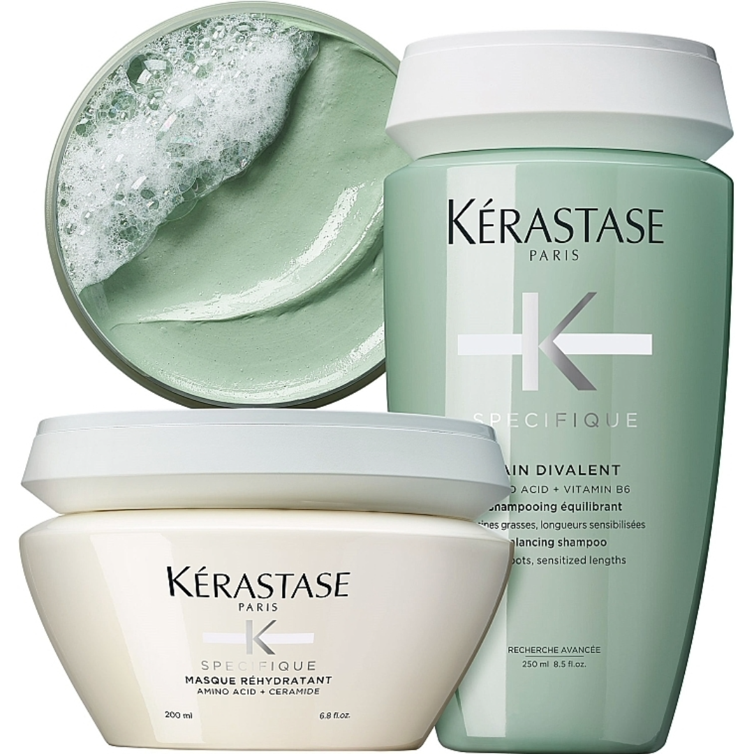 Kérastase Specifique Masque Réhydratant intensyviai drėkinanti plaukų kaukė, 200ml