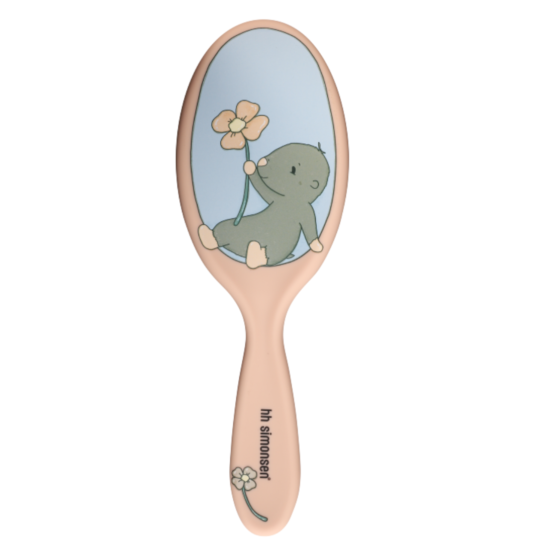 HH Simonsen Wonder Brush KIDS plaukų šepetys vaikams "Mole"