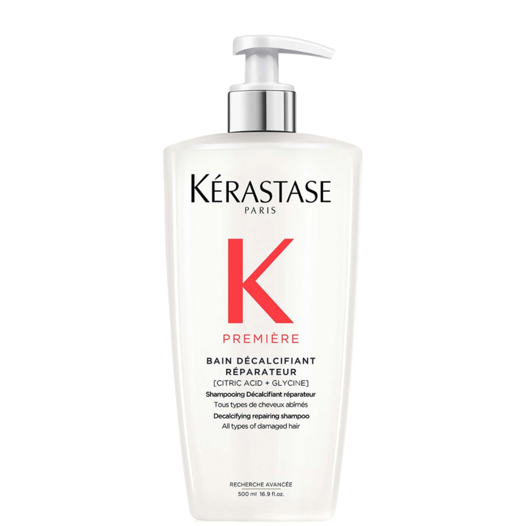 Kérastase Première Bain Décalcifiant Réparateur atkuriantis šampūnas su mineralų perteklių šalinančiu poveikiu, 500ml