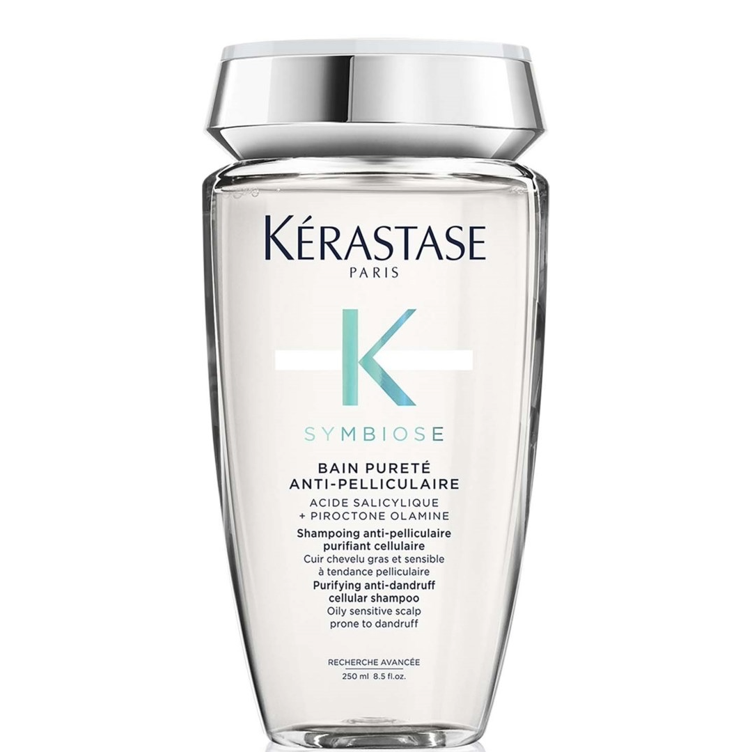 Kérastase Symbiose Bain Pureté Anti-Pelliculaire valomasis plaukų šampūnas nuo pleiskanų, 250ml