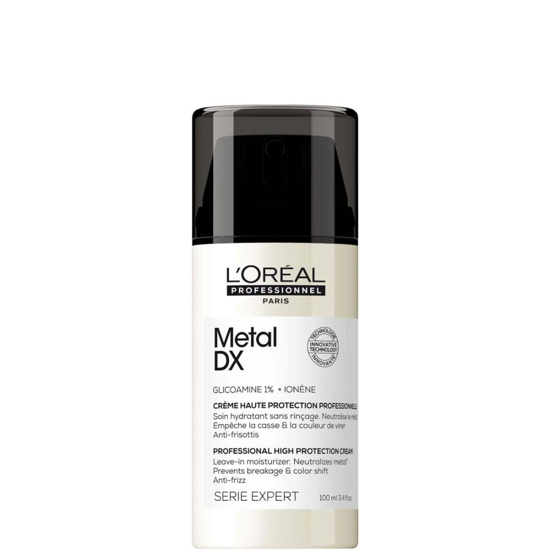 L’Oréal Professionnel Metal Detox Anti-Metal High Protection Leave-In Cream apsauginis nenuplaunamas plaukų kremas, 100ml