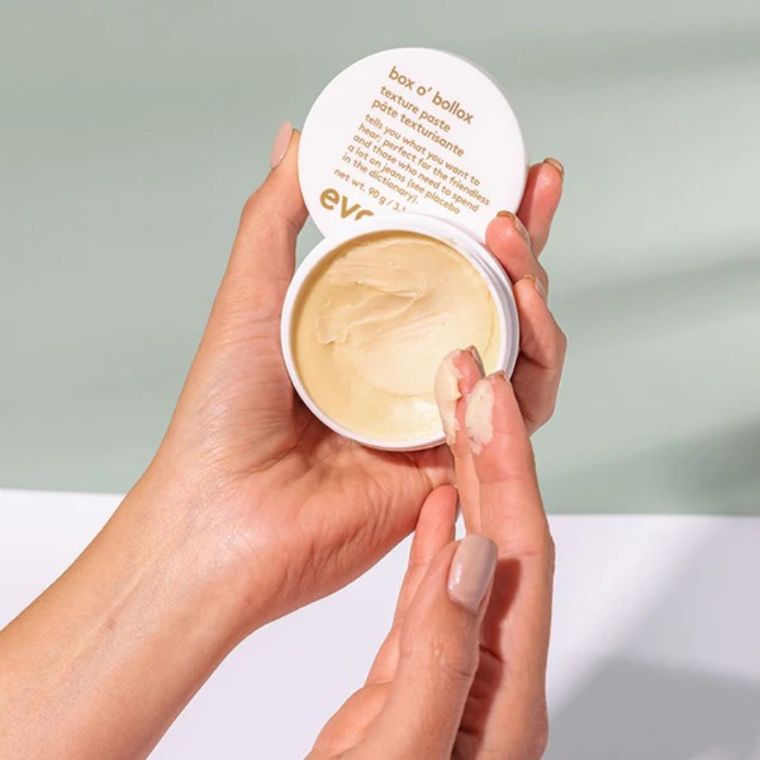 EVO Box O'Bollox stiprios fiksacijos matinė plaukų formavimo pasta, 90g