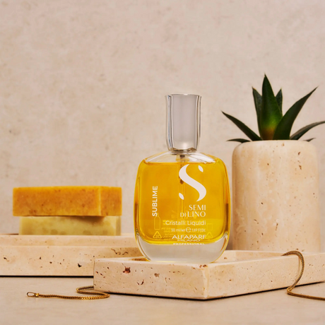 Alfaparf Sublime Semi Di Lino Sublime Cristalli Liquidi deimantinis aliejukas plaukams, 50ml